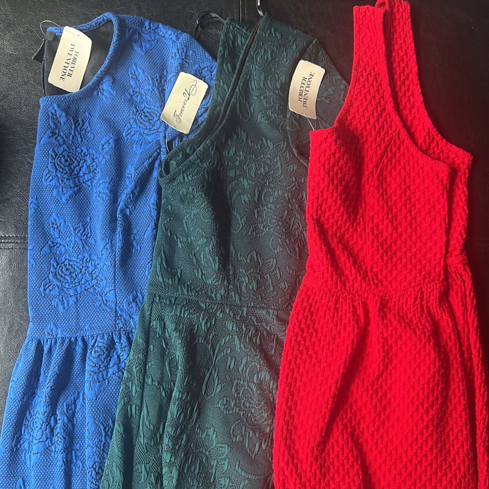 3 Mini Dresses NWT